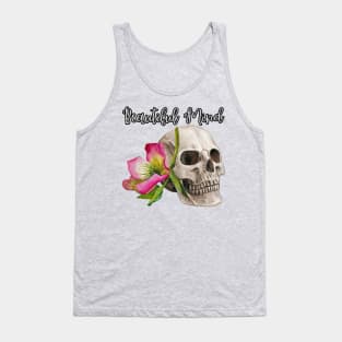 Beautiful Mind Skull Tank Top